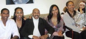 Thomas, Semhar, Kelati,  Iyda, Azieb with grandaughter, Lily